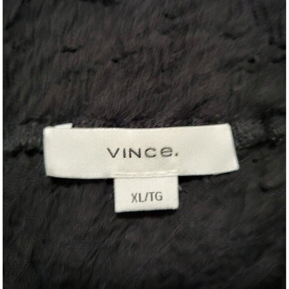 VINCE Smocked Cotton-Blend Skirt Textured Midi - Picture 6 of 11